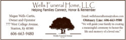 wells funeral home