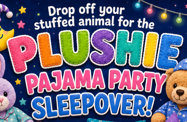 plushie sleepover party library elizabeth hughes 8 17 24 sm