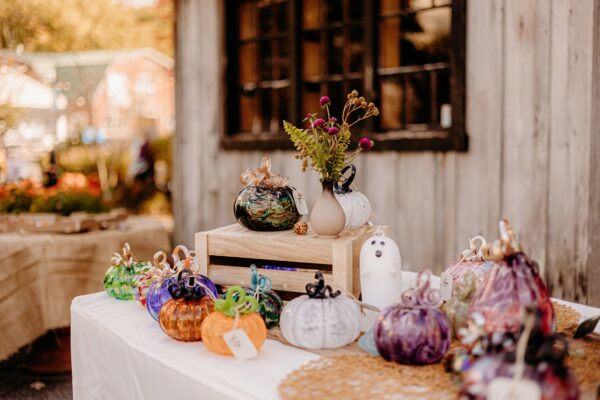 pr old town fall festival glass pumpkins